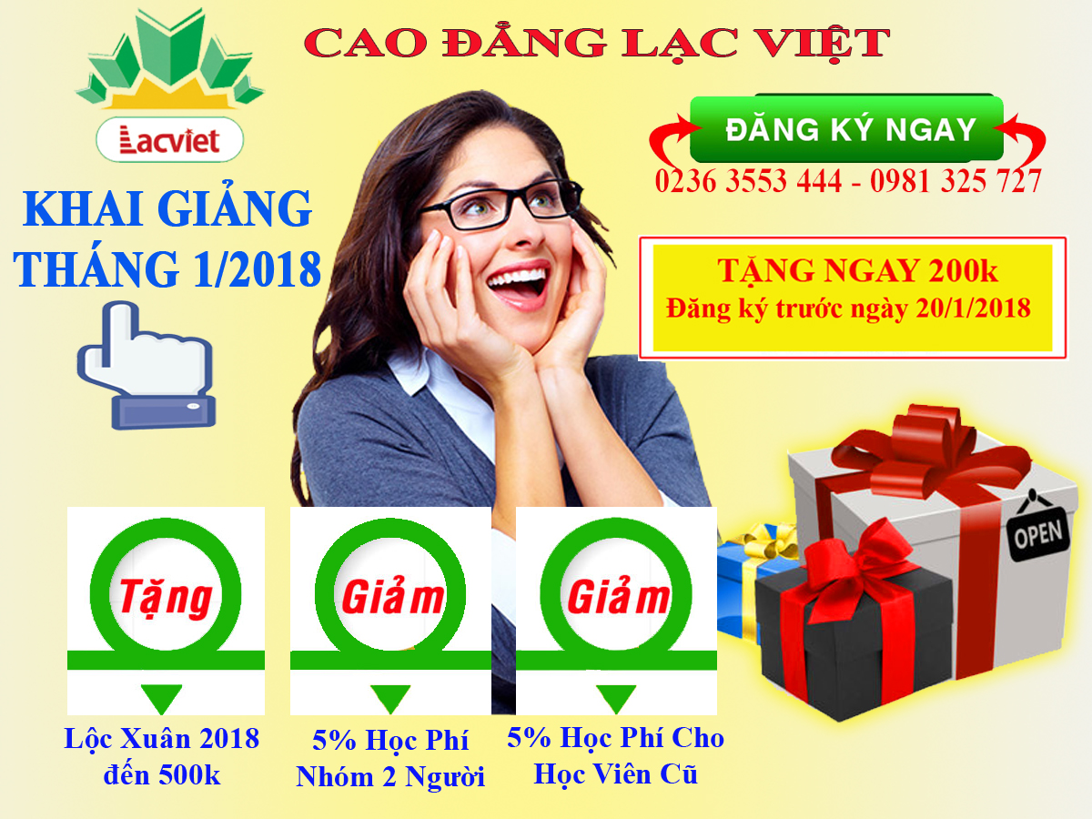 Truong cao dang lac viet khai giang thang 1/2018